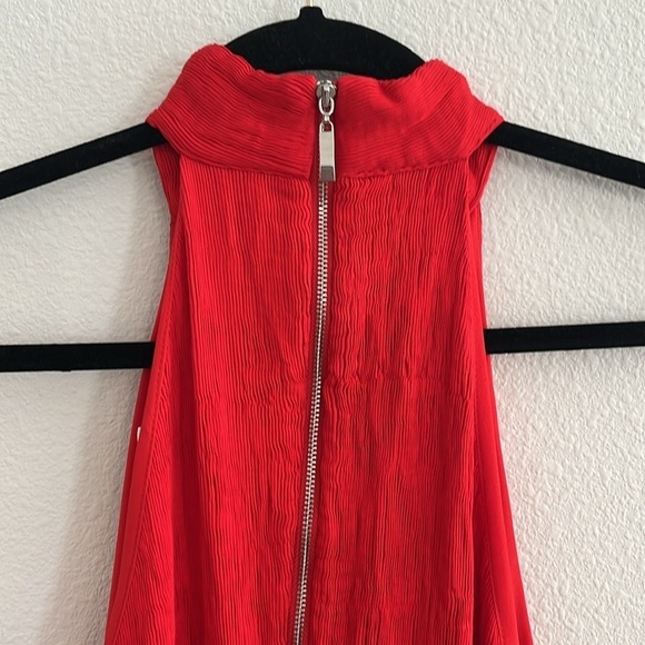 Elliatt Revolve Felice Red Asymmetrical Sleeveless Dress Size Large - Picture 7 of 9